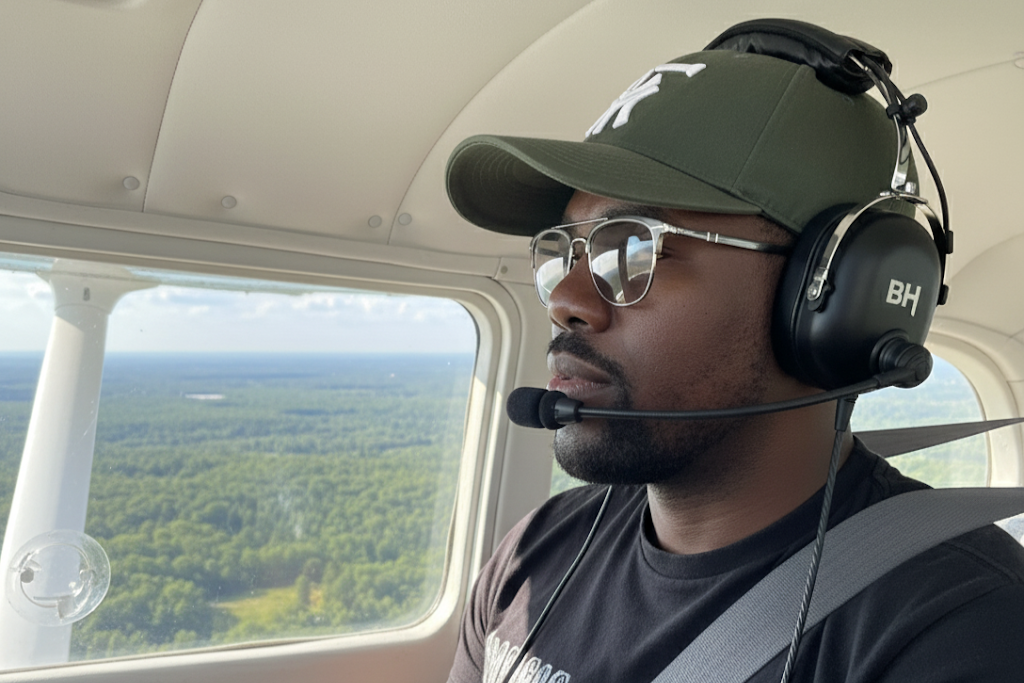 General Aviation Headset Banner